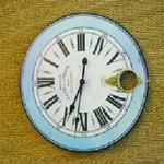 CHEHOMA WOODEN CLOCK