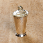 CHEHOMA SILVER VOTIVE WITH WAX