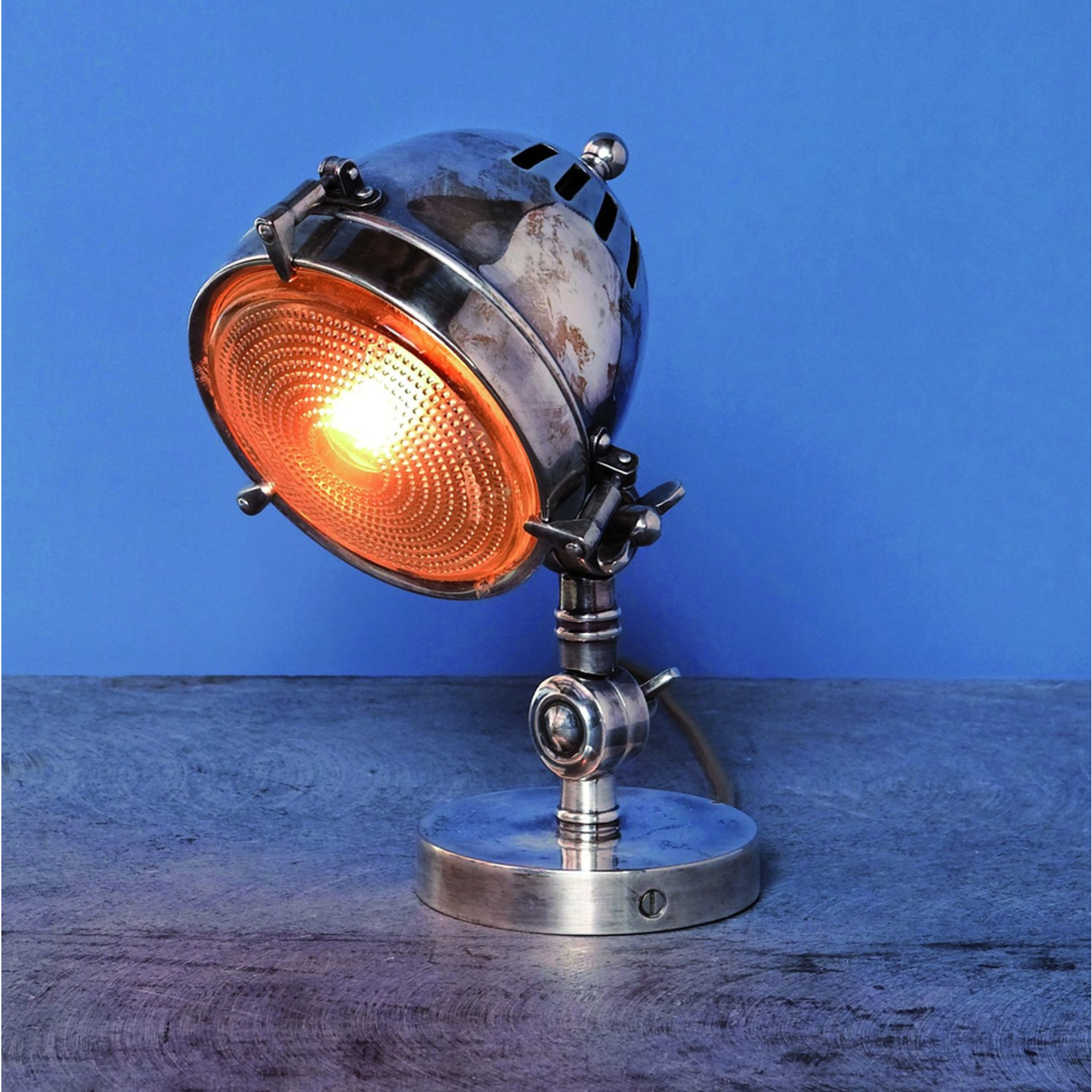 CHEHOMA LAMP SILVRESTONE 12 CM NICKEL FINISH