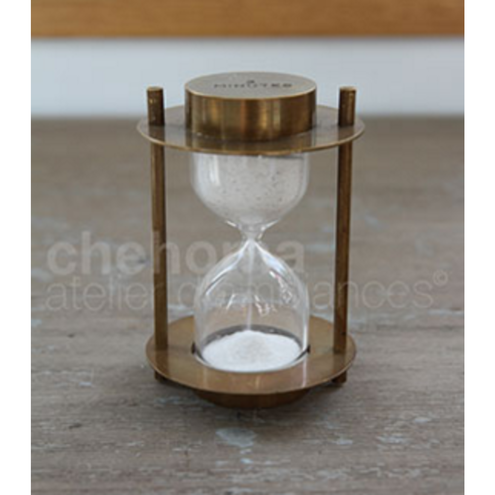 CHEHOMA SAND TIMER 3 MIN OLD COPPER