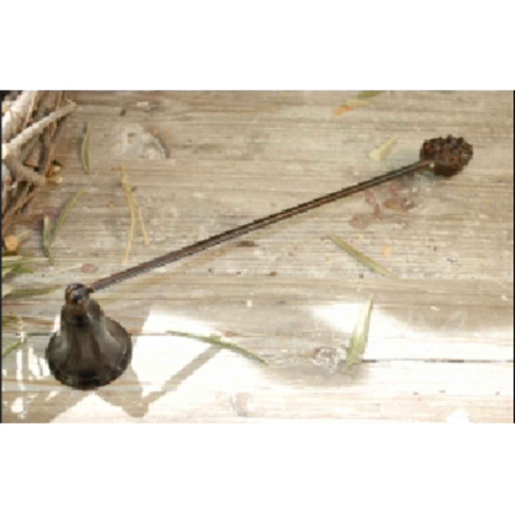 CHEHOMA CANDLE SNUFFER WITH PINE CONE