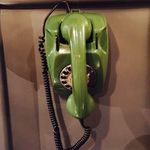 TAJHOME VINTAGE GREEN PHONE