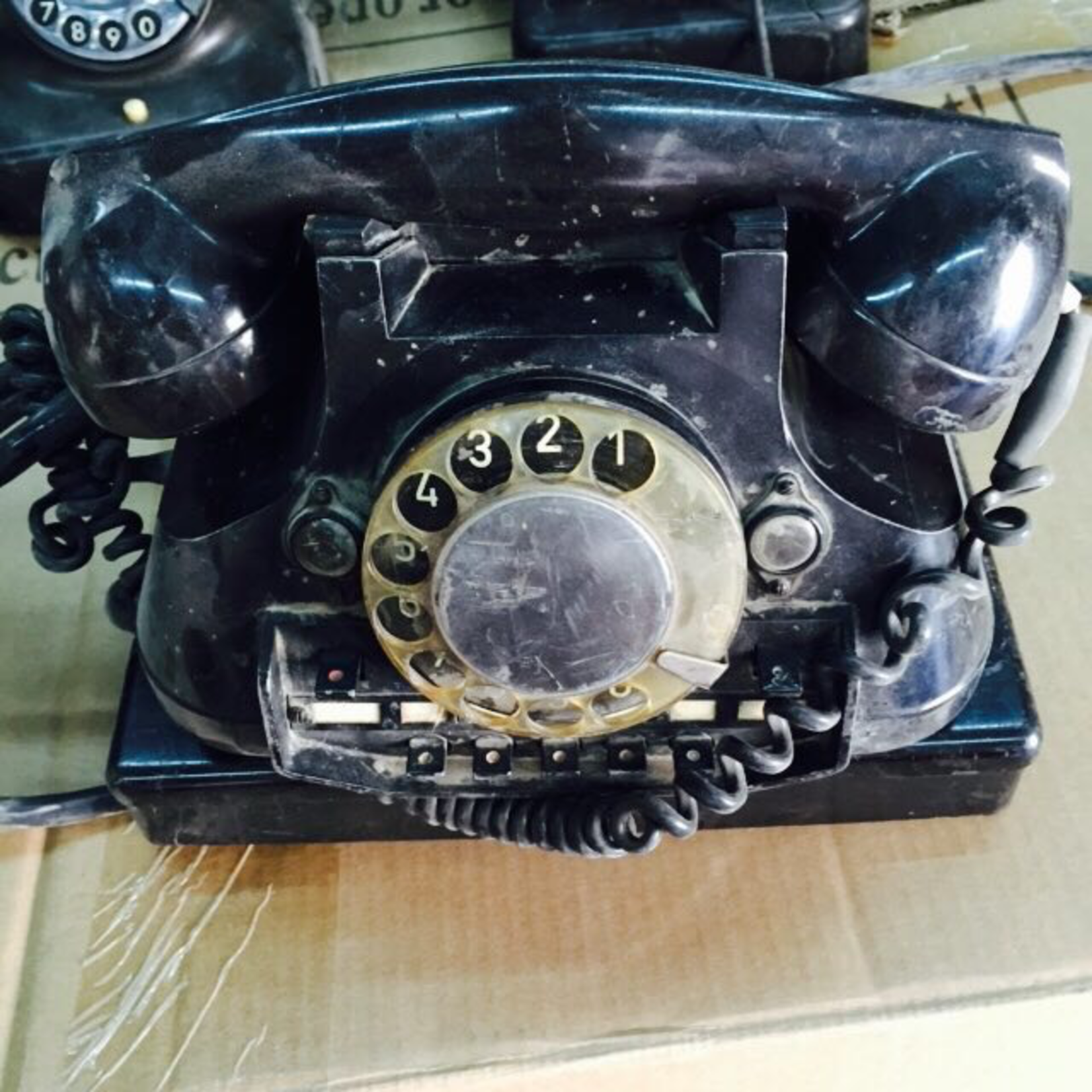 TAJHOME VINTAGE BLACK PHONE