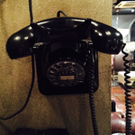 TAJHOME VINTAGE BLACK PHONE