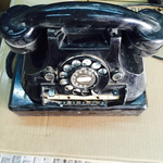 TAJHOME VINTAGE BLACK PHONE