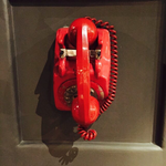 TAJHOME VINTAGE RED PHONE