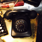 TAJHOME VINTAGE BLACK PHONE