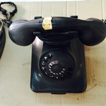 TAJHOME VINTAGE BALCK PHONE