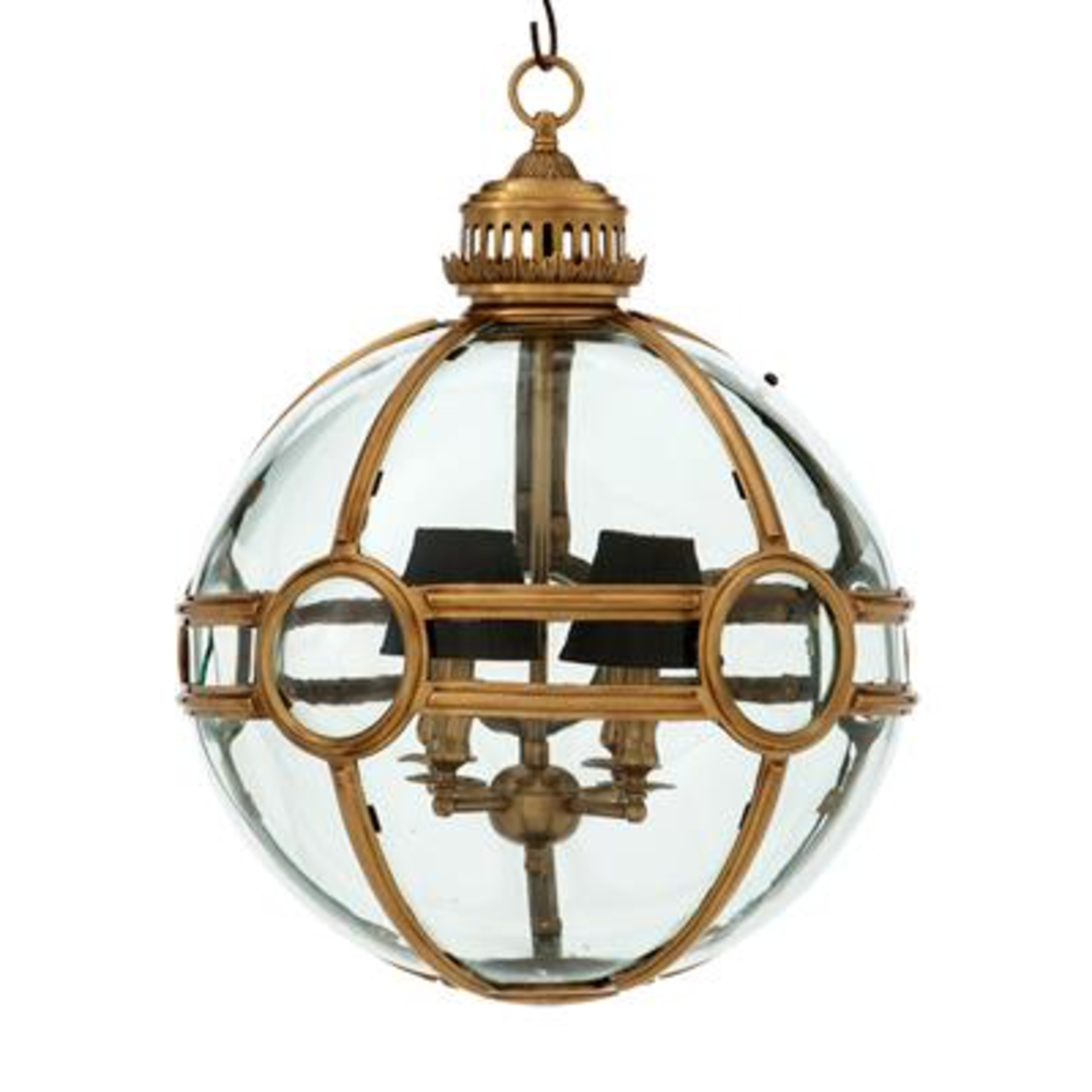 EICHHOLTZ LANTERN HAGERTY AGED BRASS FINISH