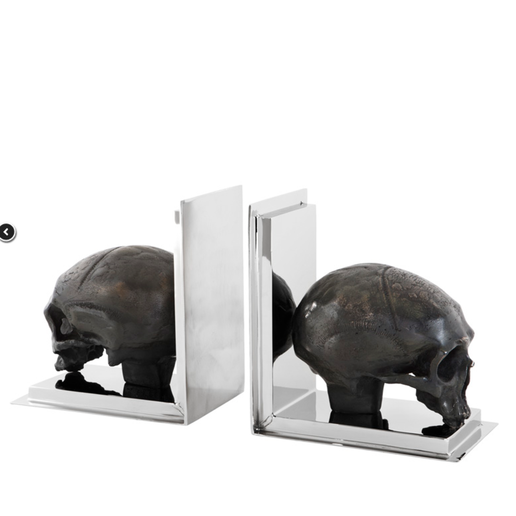 EICHHOLTZ BOOKEND SKULL SET OF 2