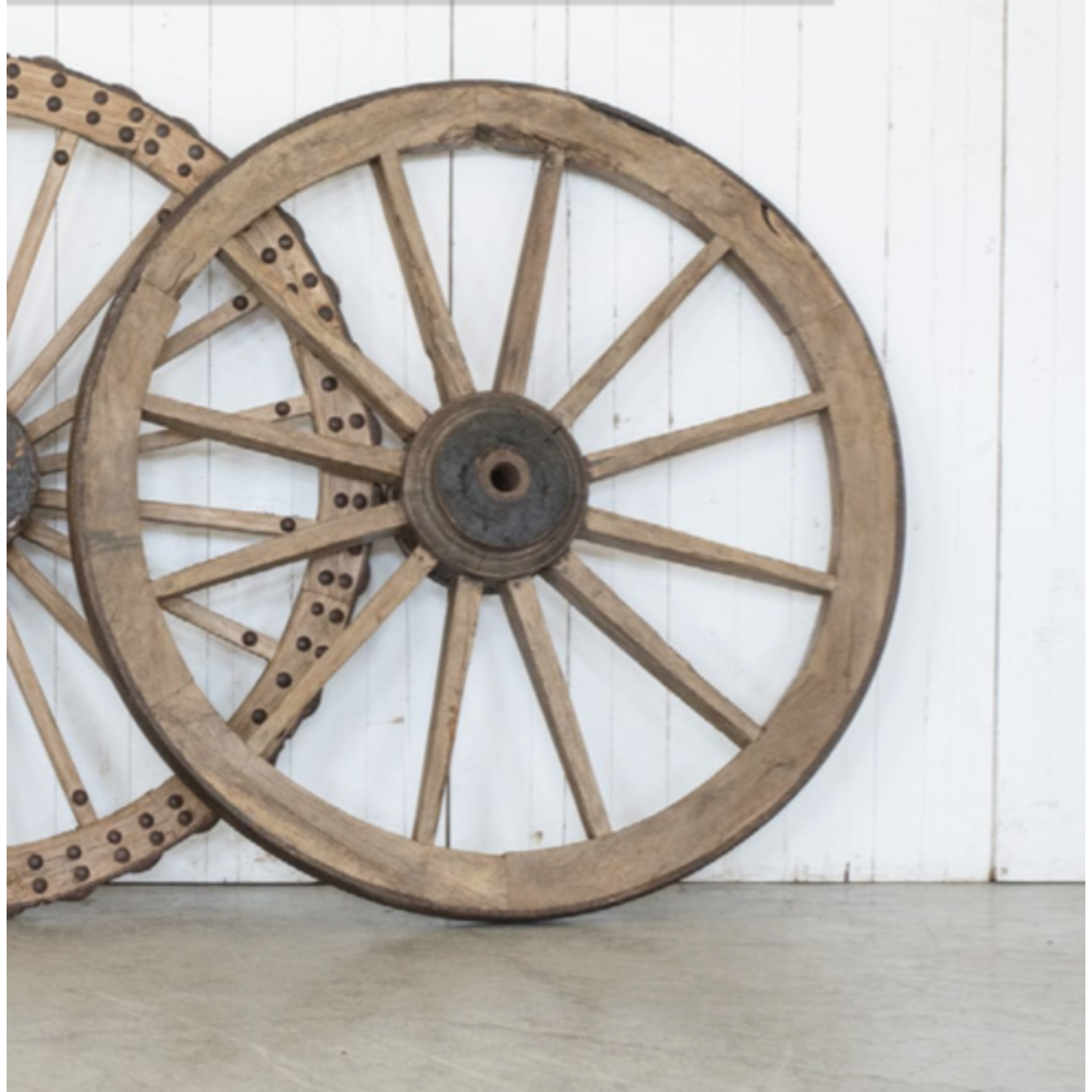 VAN THIEL ANTIQUE WAGON WHEEL