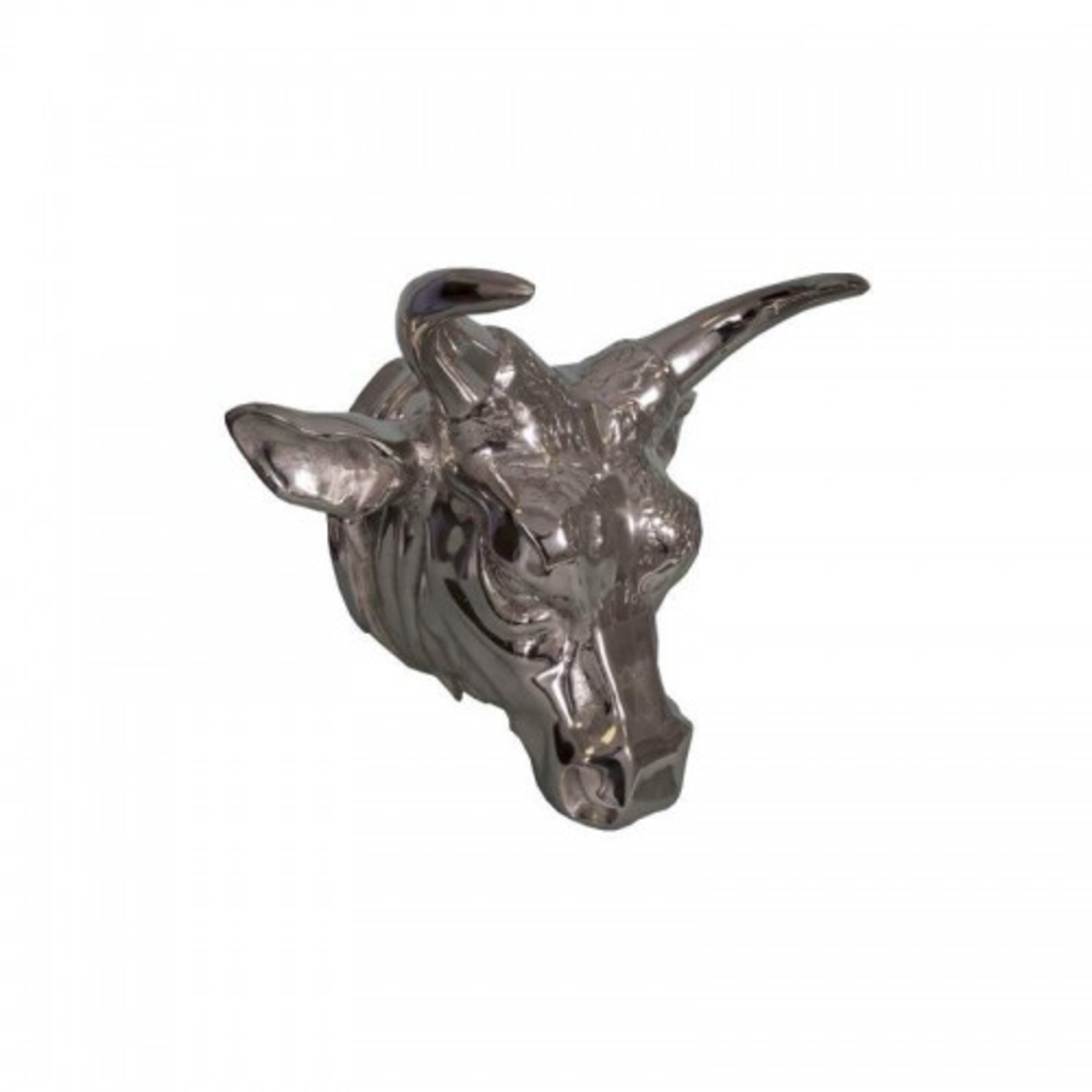 ANTIC LINE ALUMINUM BULL'S HEAD