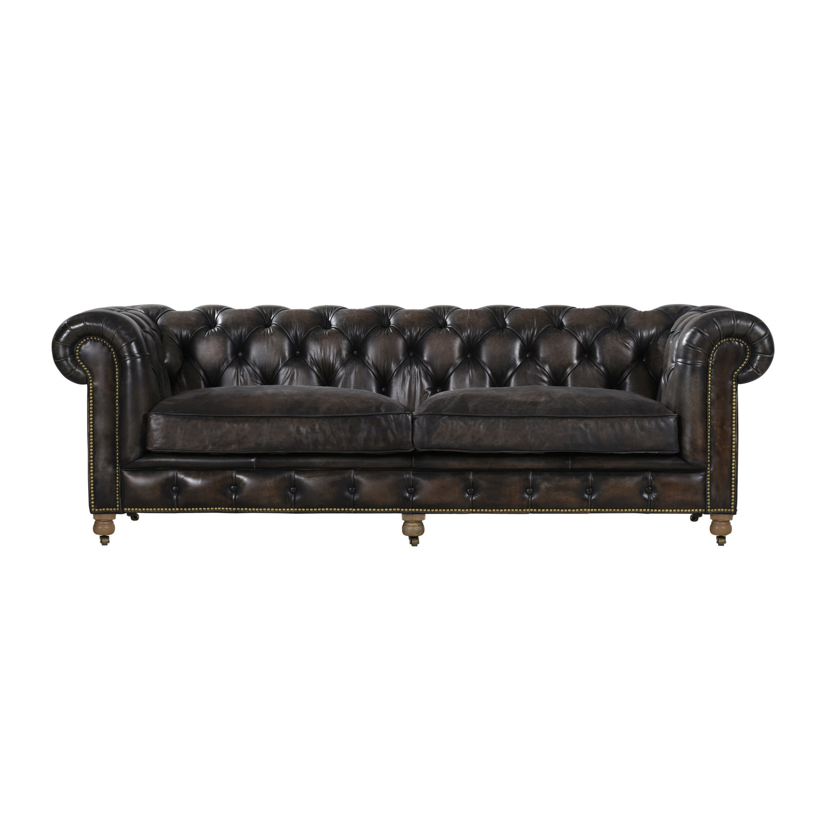 TIMOTHY OULTON KENSINGTON SOFA 3 SEATER OLD ENGLAND ESPRESSO