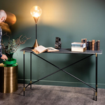 OBJET DE CURIOSITE BLACK MARBLE CONSOLE