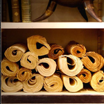 OBJET DE CURIOSITE Rolls of books Each