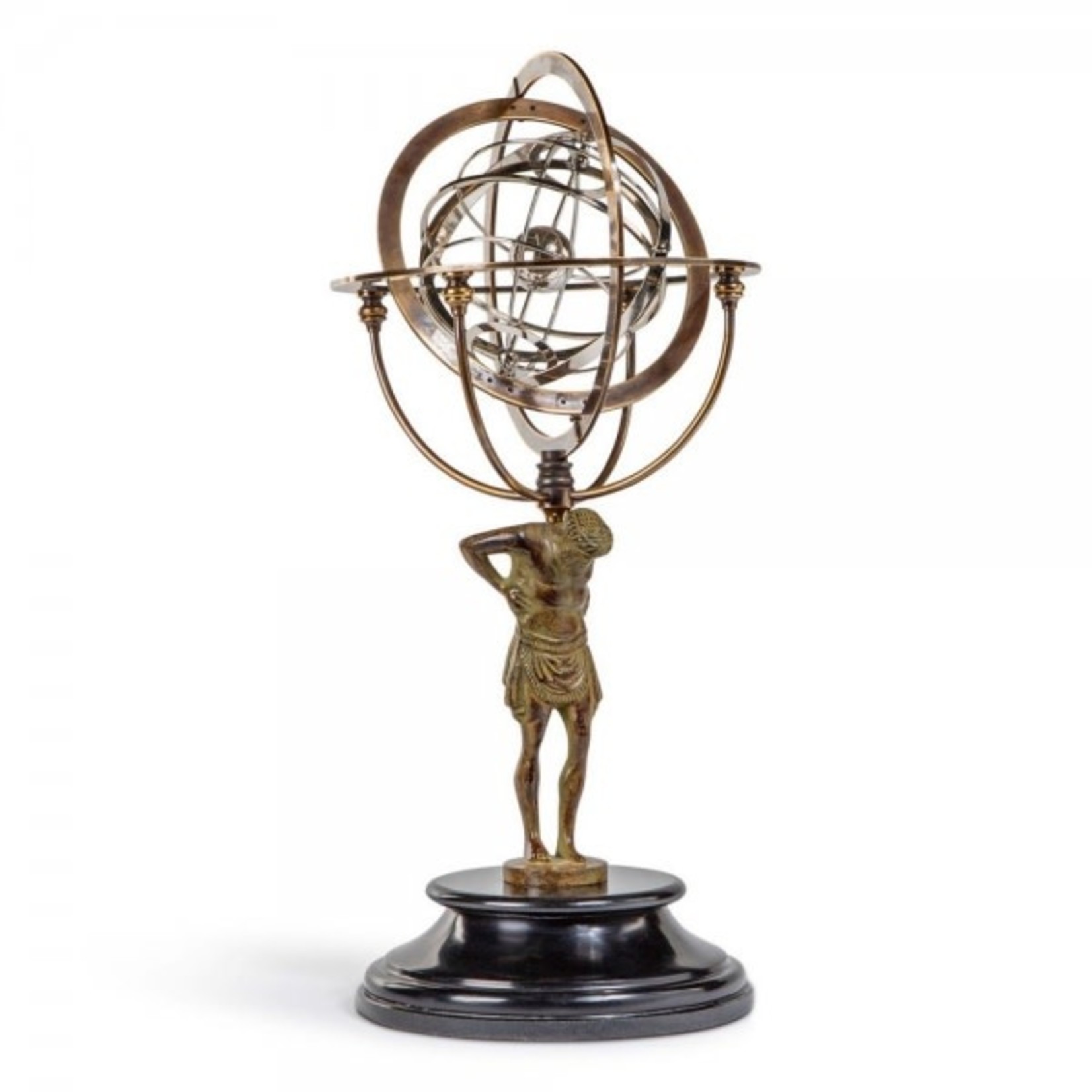 AUTHENTIC MODELS 18TH C. ATLAS ARMILLARY