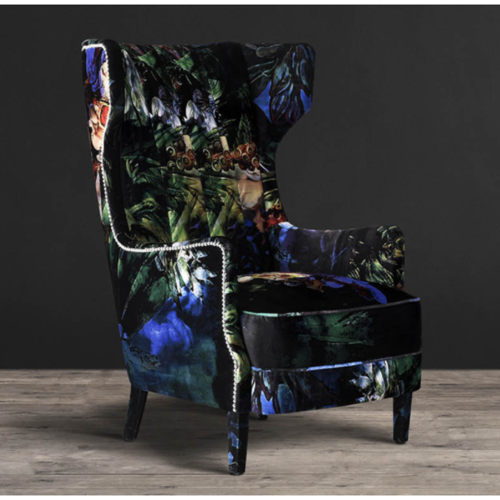 TIMOTHY OULTON CHAIR MANOR  ACID JUNGLE 
