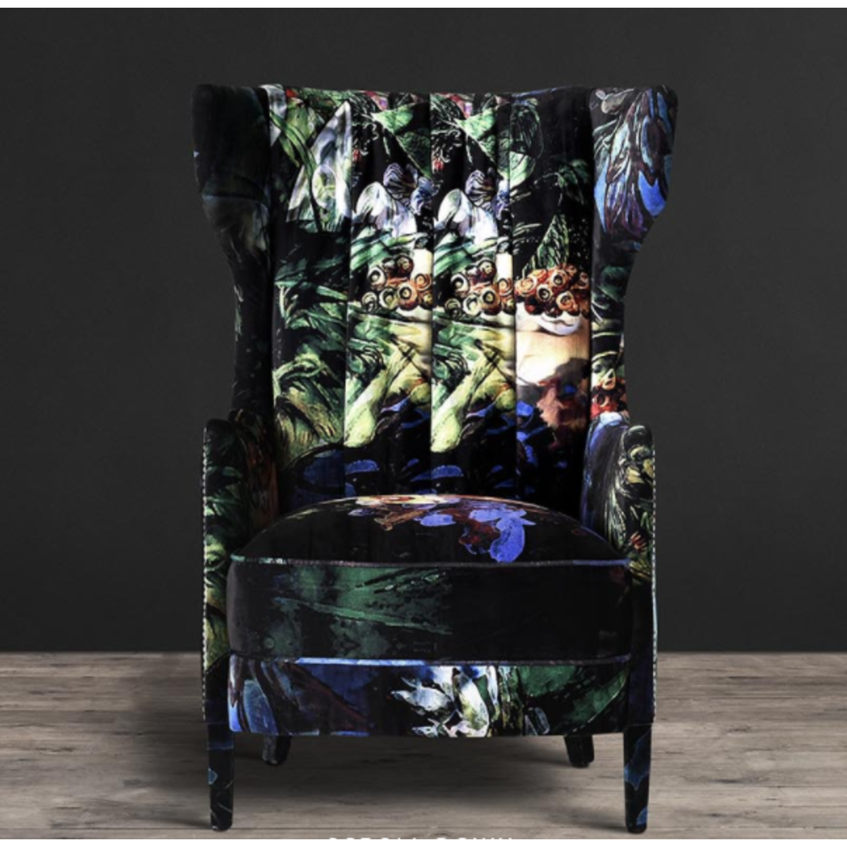 TIMOTHY OULTON CHAIR MANOR  ACID JUNGLE 