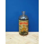 CHEHOMA HANDPRINTED GLASS BOTTLE HUILE D'OLIVE