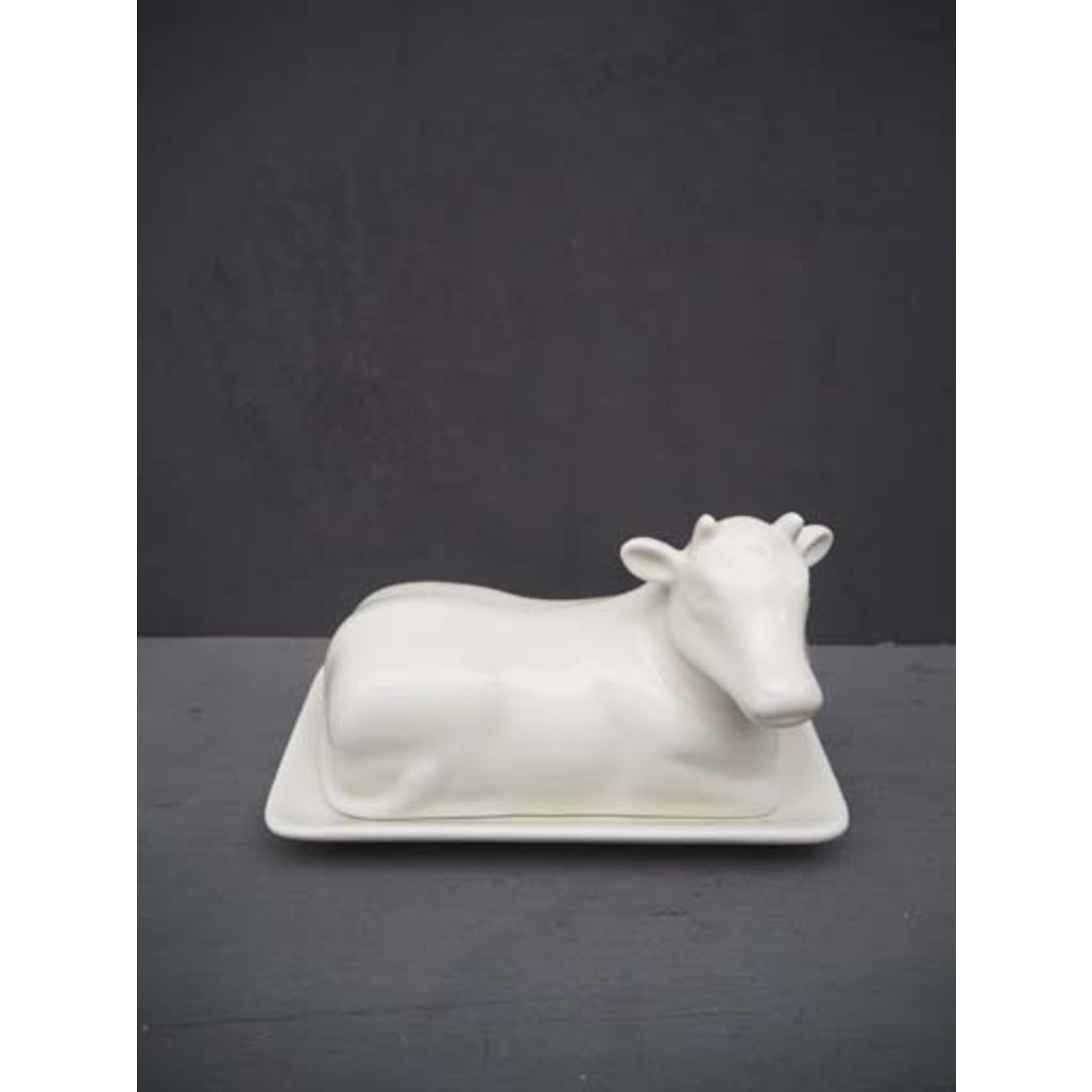 CHEHOMA COW SHOP BUTTER DISH