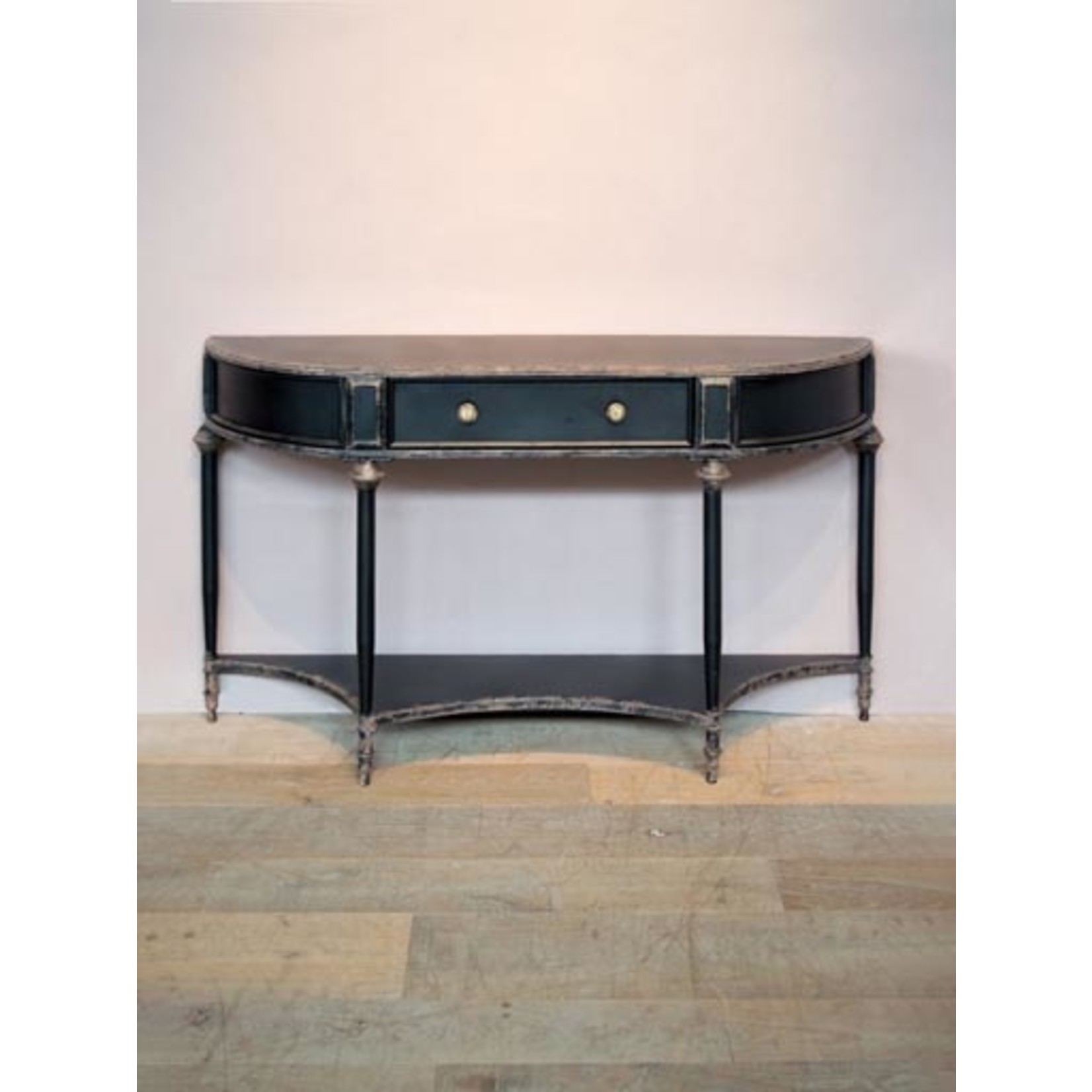 CHEHOMA BLACK CONSOLE EDOUARD WITH DRAWER