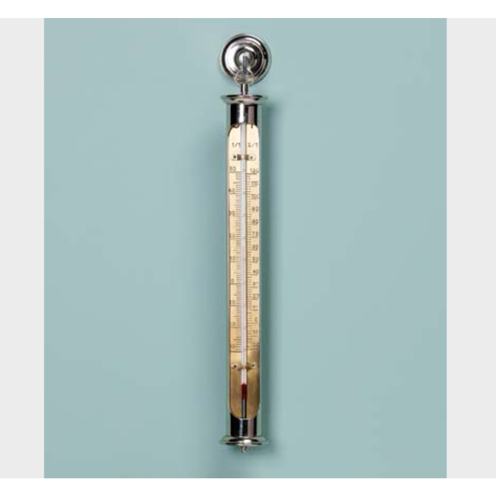 CHEHOMA HANGING THERMOMETER NICKLE FINISH