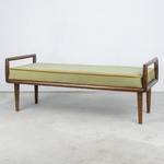 CHEHOMA MID CENTURY VELVET BENCH "FARROW"