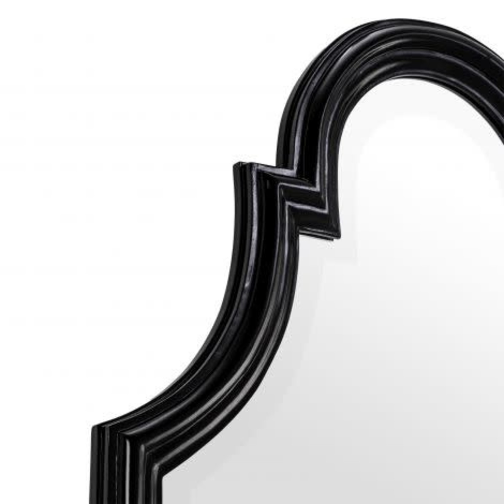 EICHHOLTZ MIRROR ARAYNA PIANO BLACK FINISH