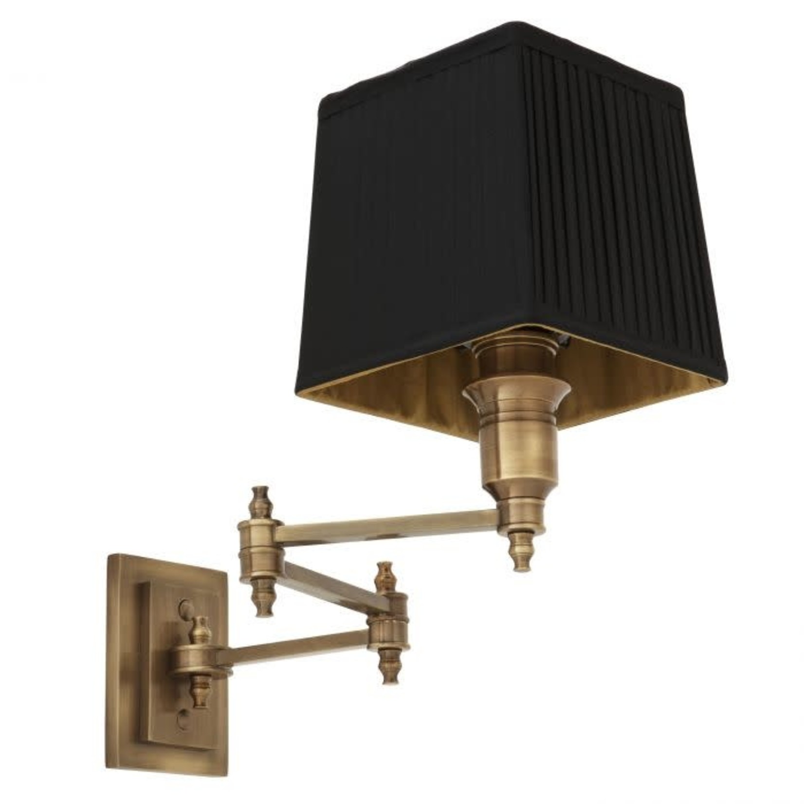 EICHHOLTZ WALL LAMP LEXINGTON SWING ANT BRASS