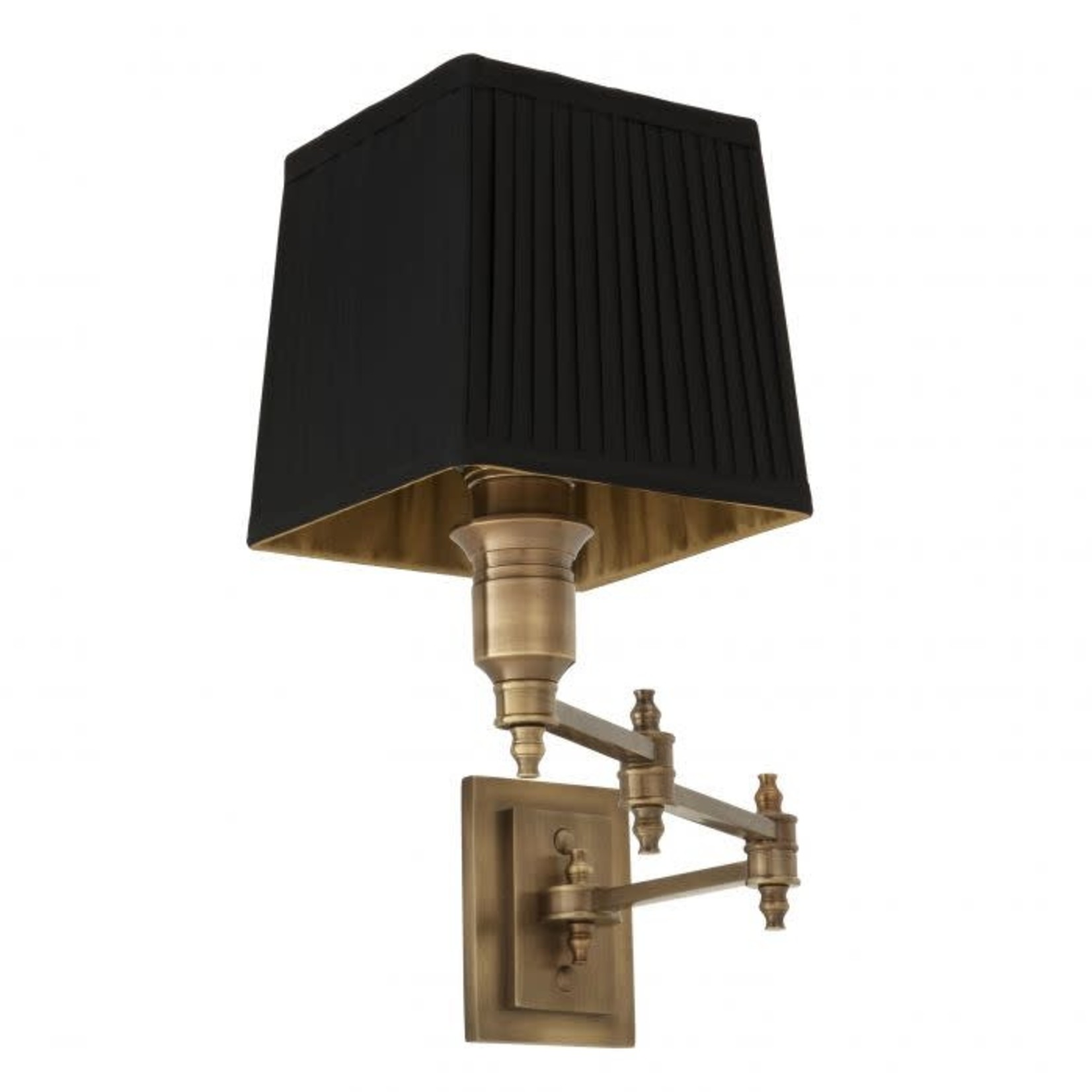 EICHHOLTZ WALL LAMP LEXINGTON SWING ANT BRASS