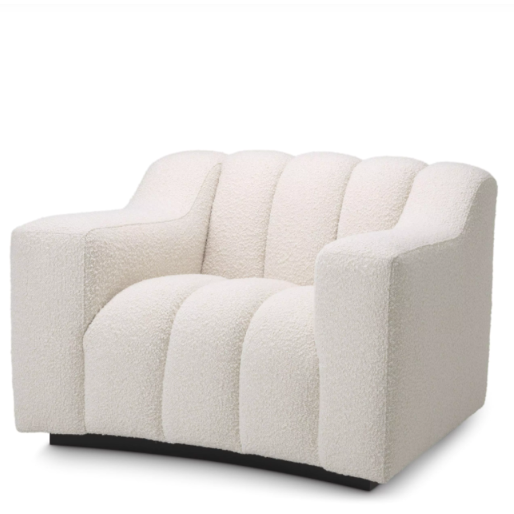 EICHHOLTZ CHAIR KELLY BOUCLÉ CREAM