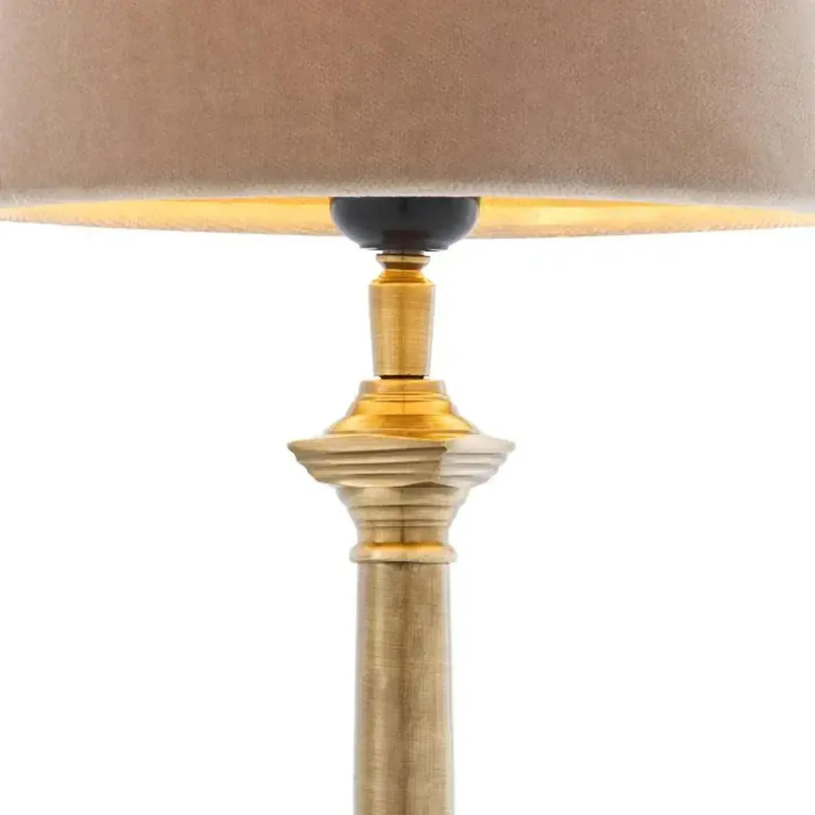 EICHHOLTZ TABLE LAMP COLOGNE S ANTIQUE BRASS FINISH