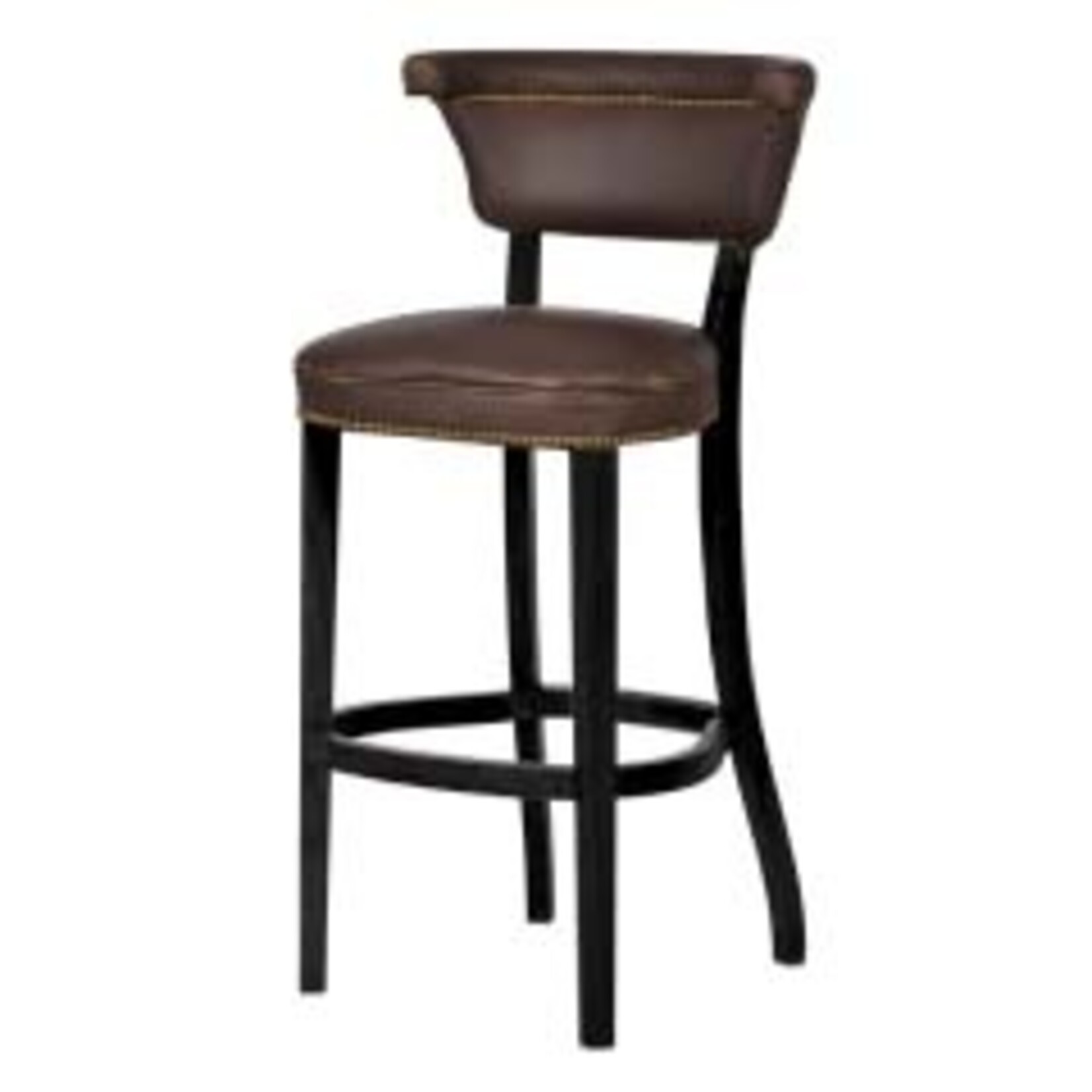 ANGELES BARSTOOL VAGBROWN & BLACK