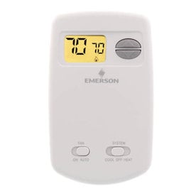 Non-Programmable Digital Thermostat, 24 Volt or Millivolt system