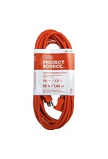 25-ft 16/3 3-Prong Outdoor SJTW Light Duty General Extension Cord