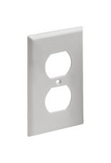 SINGLE GANG DUPLEX RECEPTACLE WALL PLATE
