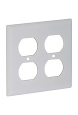 TWO GANG DUPLEX RECEPTACLE WALL PLATE
