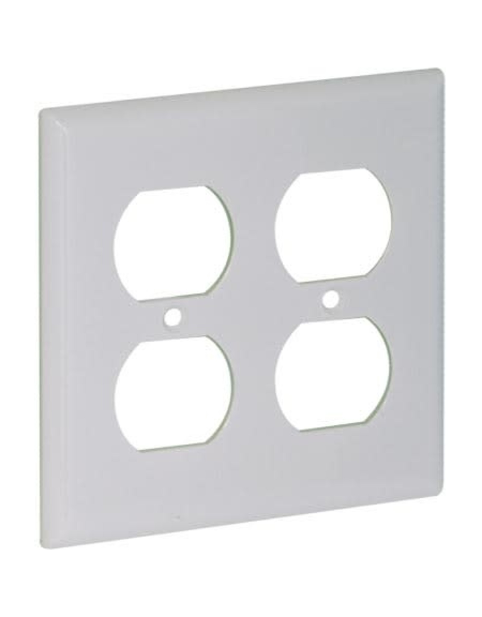 TWO GANG DUPLEX RECEPTACLE WALL PLATE