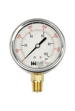 0-200 PSI 1/4NO LEAD GLYCERIN GAUGE