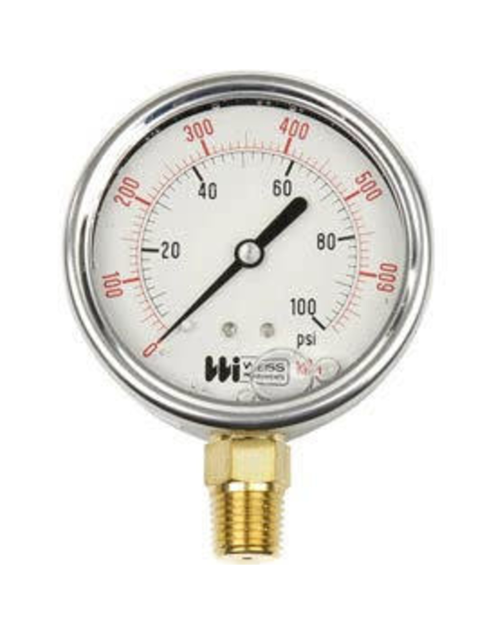 0-200 PSI 1/4NO LEAD GLYCERIN GAUGE