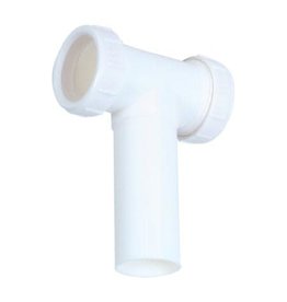 1 1/2 TEE & TAILPIECE W/ BAFFLE CENTER OUTLET