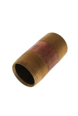 1 1/4" X 3" BRASS NIPPLE