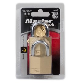 1-9/16” Wide Solid Brass Body Lock (2 Pack)