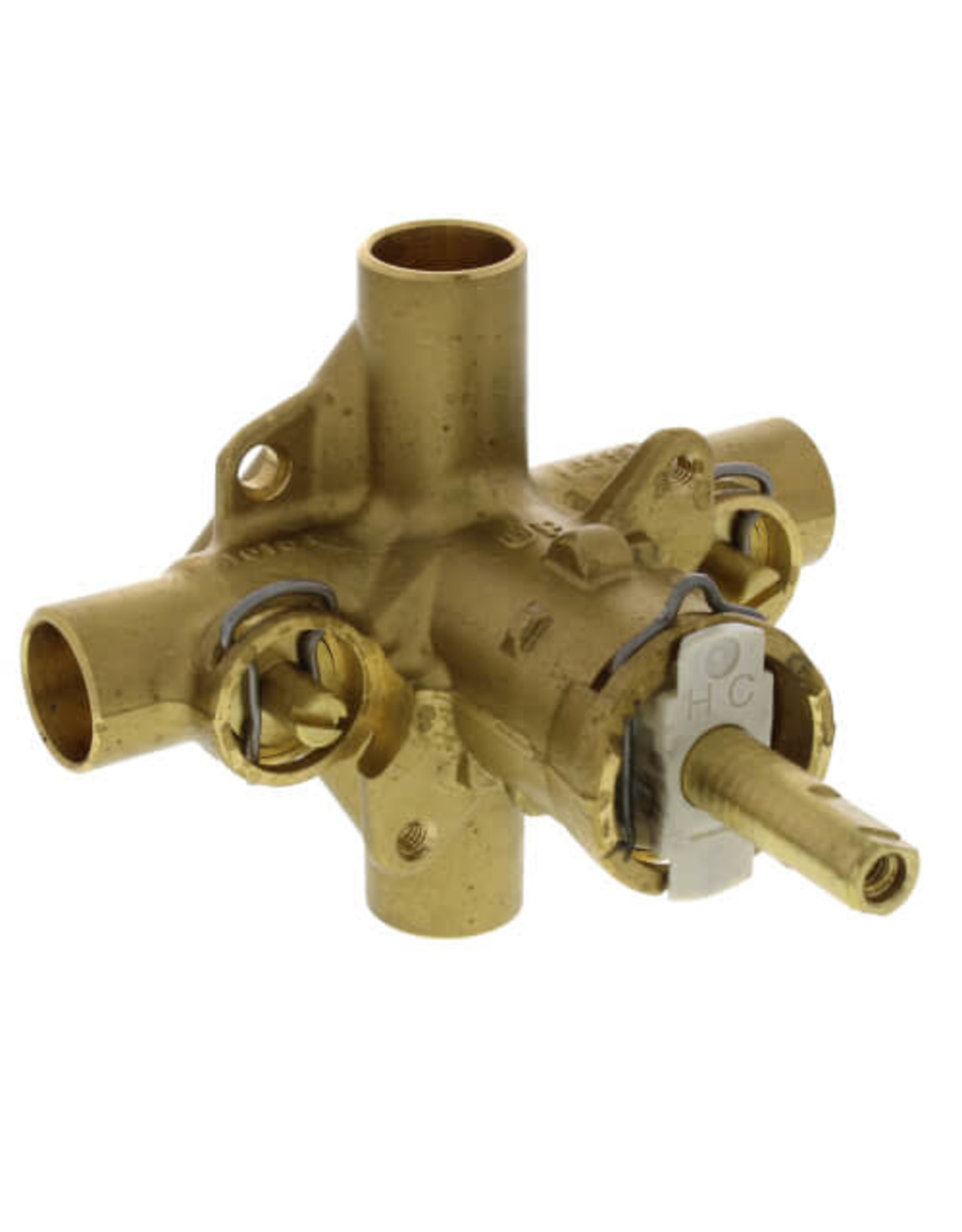 1/2" Single Handle Posi-Temp Pressure Balance Sweat x Sweat Valve  With Stops