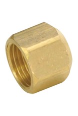 1/4 BRASS COMPRESSION CAP