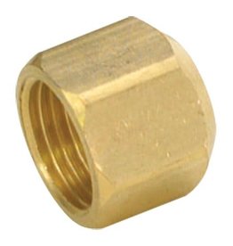 1/4 BRASS COMPRESSION CAP