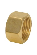 1/4 BRASS COMPRESSION NUT