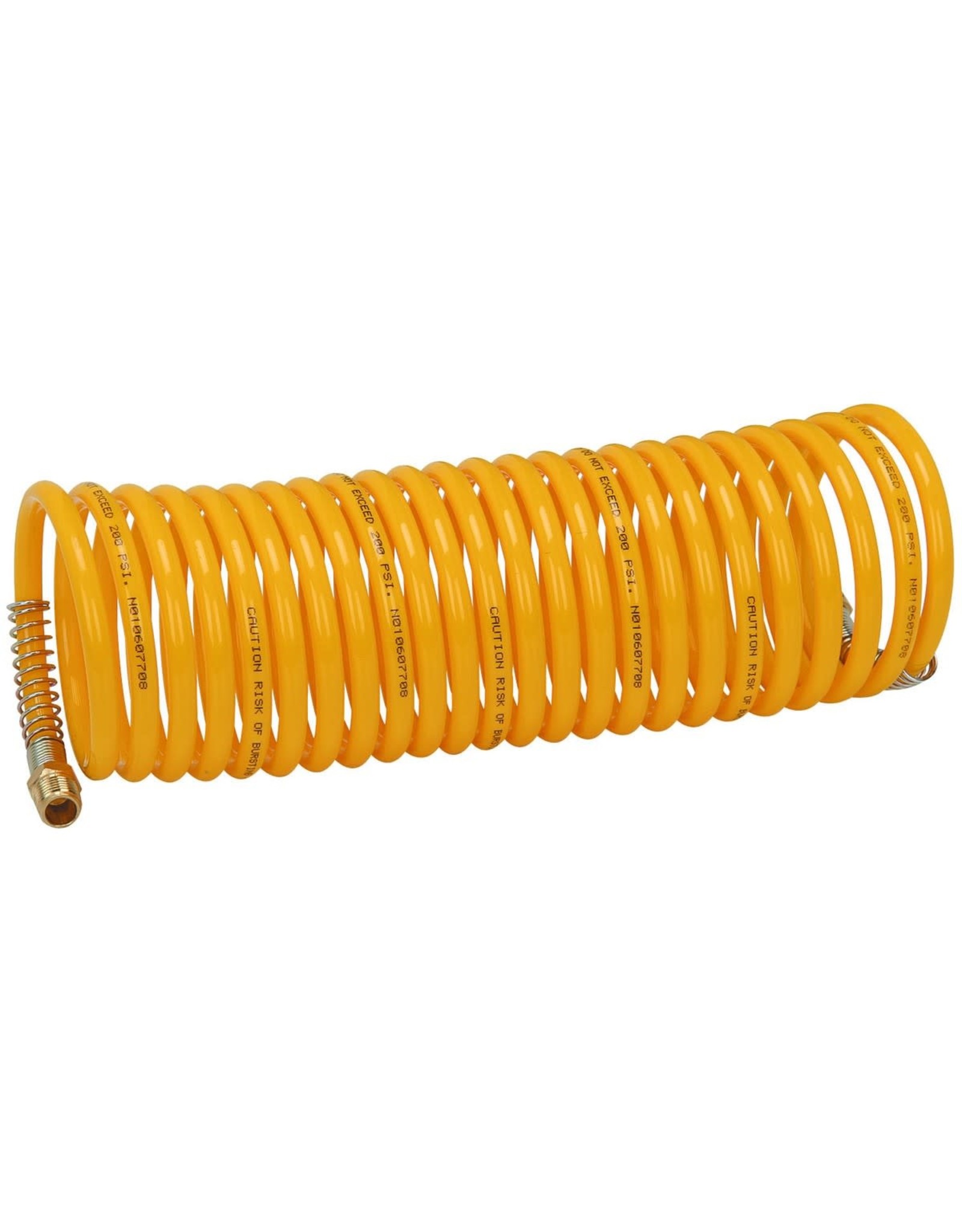 1/4 in. x 20 ft. Coiled Nylon Air Hose