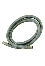 10′ Braided Stainless Steel Icemaker Connector (1/4 Comp. x 1/4 Comp.)