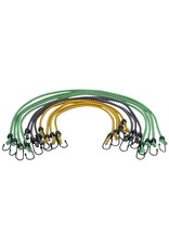 12 Pc Assorted Length Elastic Stretch Cords